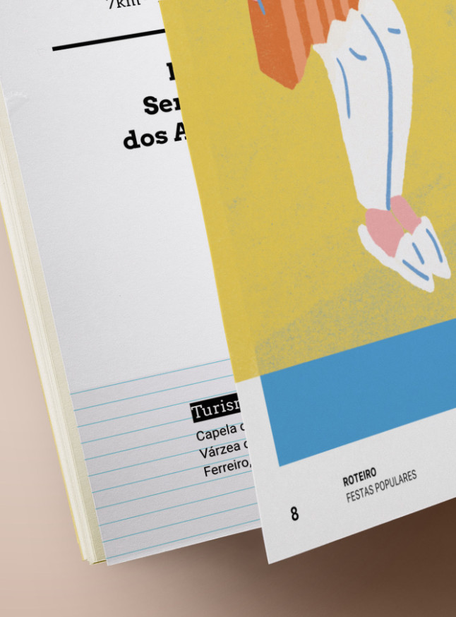 A detailed shot of the guide's footer, highlighting the small text, page number, and subtle graphic elements.